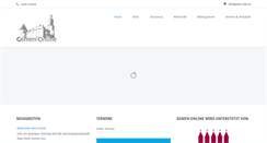 Desktop Screenshot of gemen-online.de