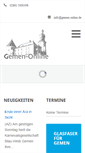 Mobile Screenshot of gemen-online.de